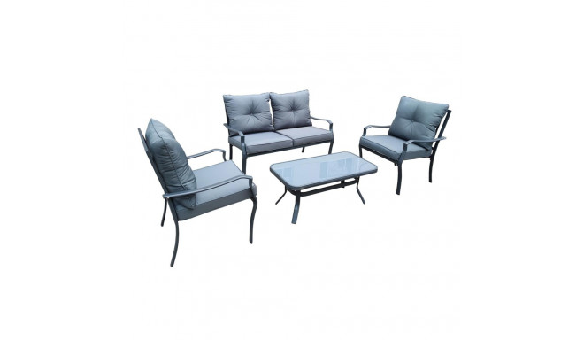 Garden furniture set BOSLER table, sofa and 2 chairs