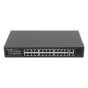 SWITCH LANBERG 24X 100MB POE+/2X COMBO RACK 19" GIGABIT ETHERNET 360W V2