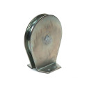 LIFTING PULLEY WITH PLANTAR 55 MM SINGL