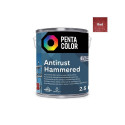 PAINT PENTAC ANTIRUST HAMMERED RED 2,5L