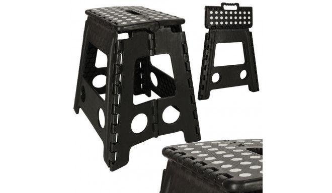 Libisemiskindel kokkupandav tugijalg 39cm must