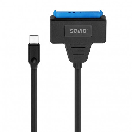 SAVIO AK-69 adapter USB-C 3.1 Gen 1 (M) - SATA (F) 2,5" ketastele