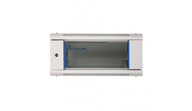 Extralink rakk-kapp 4U 600x450 seinale paigaldatav, hall