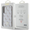 Guess case for Samsung Galaxy S24 Plus GUHCS24MPG4GPH white HC PU 4G TRIANGLE