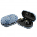 Guess Bluetooth earphones GUTWSP4EGB TWS ENC 4G PU METAL LOGO blue