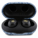 Guess Bluetooth earphones GUTWSP4EGB TWS ENC 4G PU METAL LOGO blue