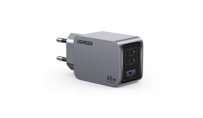 UGREEN Nexode Pro 65W GaN laadija USB-C kaabliga