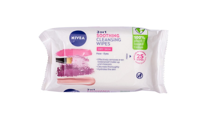 Nivea Cleansing Wipes Gentle (25ml)