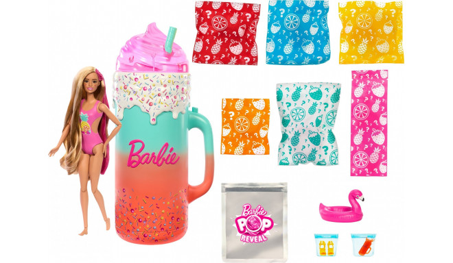 Barbie Mattel Pop Reveal doll Tropical smoothie HRK57 gift set