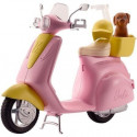 Mattel Barbie. Scooter with puppy (FRP56)