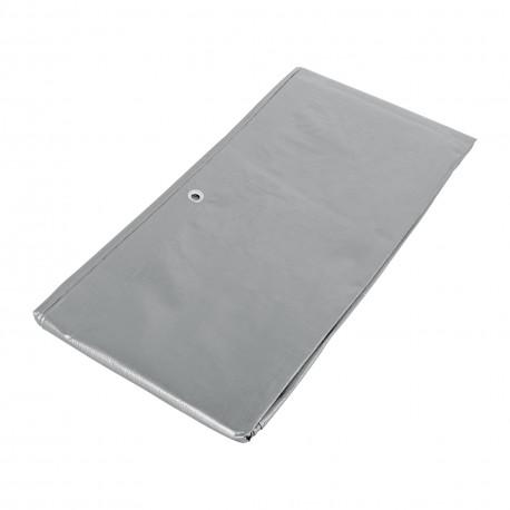 Truper heavy duty gray tarp 2x3m, 180g/m2