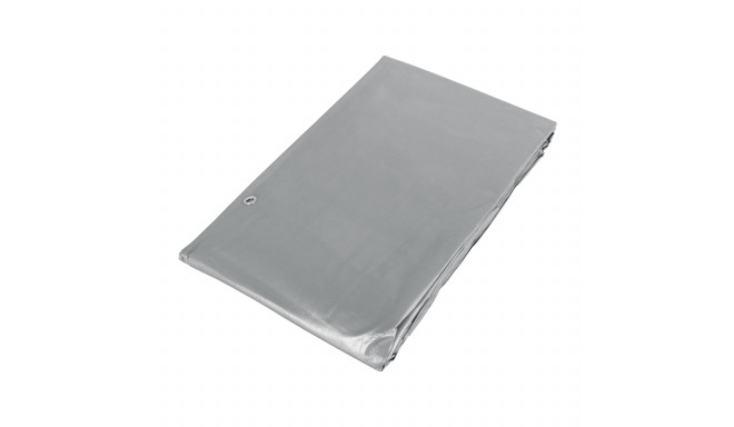 Heavy duty gray tarp 4x6m, 180g/m2 Truper®