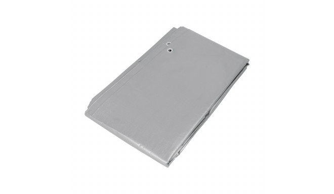 Heavy duty gray tarp 3x5m, 180g/m2 Truper®