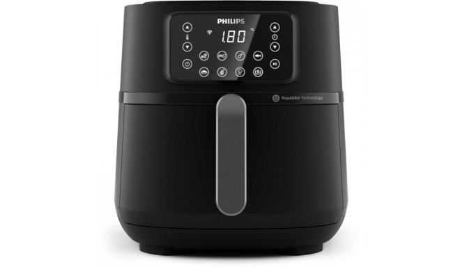 Philips 5000 Series XXL Connected Air Fryer HD9285/93, 7.2L, Black