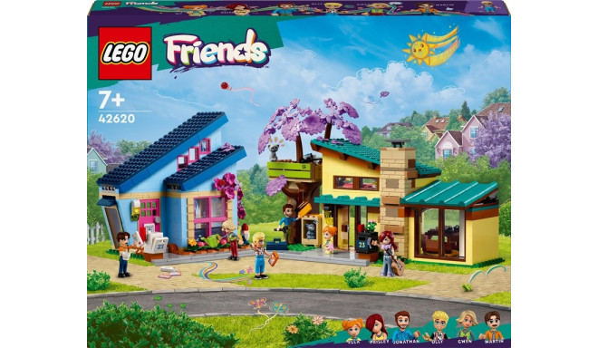 Constructor LEGO Friends Olly and Paisley's Family Houses