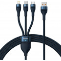 Kabel USB Baseus USB-A - USB-C + microUSB + L
