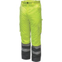 Dedra insulated, reflective pants, size S, ye