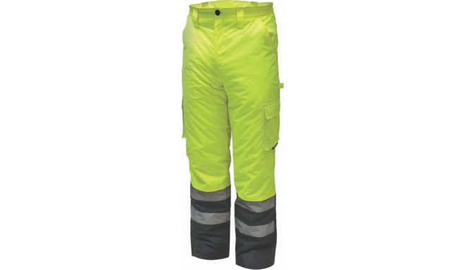 Dedra insulated, reflective pants, size S, yellow (BH80SP1-S)