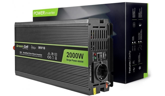 Green Cell converter 12V/230V 2000W/4000W (INV10)