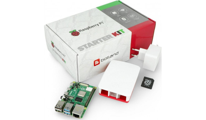 Raspberry Pi 4 model B 8GB RAM + Official accessories (RPI-16852 ...