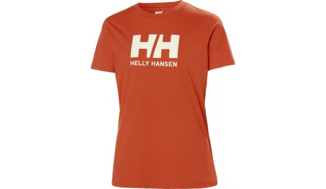 Helly Hansen Women's W HH Logo T-Shirt 34112_179, Orange size L