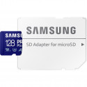 SAMSUNG PRO Plus 128 GB microSDXC (2023), memory card (blue, UHS-I U3, Class 10, V30, A2)