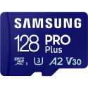SAMSUNG PRO Plus 128 GB microSDXC (2023), memory card (blue, UHS-I U3, Class 10, V30, A2)