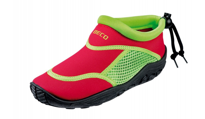 Aqua shoes for kids BECO 92171 58 size 28 red/green