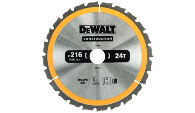 DEWALT CIRCULAR SAW.216x30mmx24z