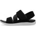 4f Women's black sandals, size 37 (H4L21-SAD0