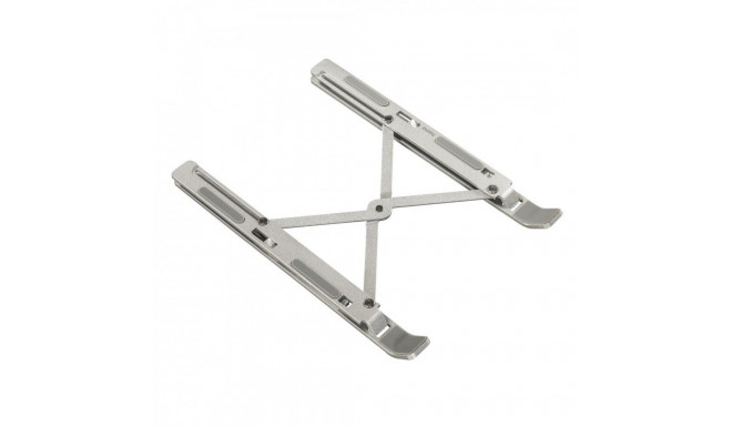 Foldable notebook stand aluminium