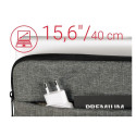 Laptop case 15.6 grey