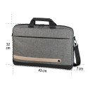 Laptop bag 15.6 grey