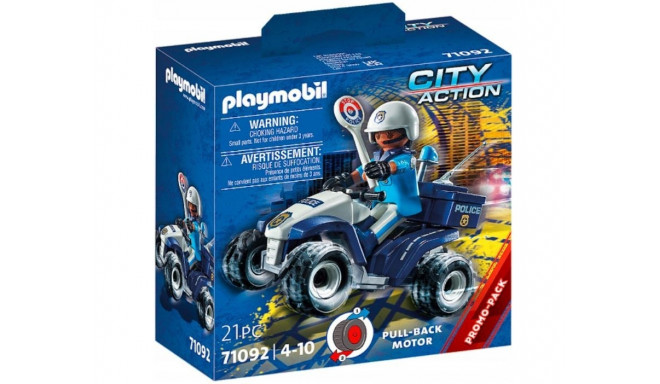Set with a figurine City Action 71092 Police - Speed Quad