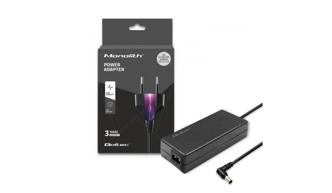 Qoltec power adapter for LG/Samsung monitor 65W