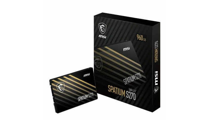 Kõvaketas MSI SPATIUM S270 960 GB SSD