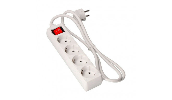 4-socket plugboard with power switch EDM 41064 Schuko (5 m)