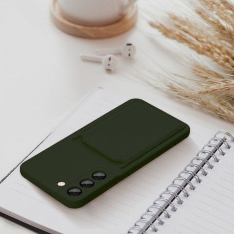 Case for Samsung A25 5G Card Case zielony