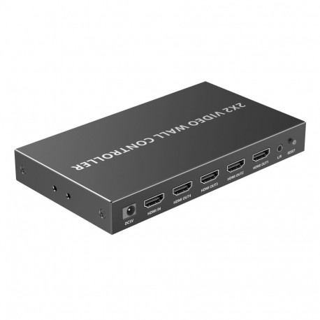 PremiumCord HDMI 1 input - 4 monitors, FULL HD 1080p Video Wall controller, 8 display modes