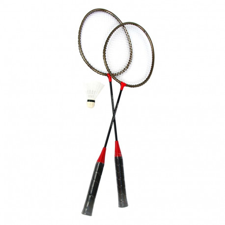 Zestaw do badmintona Spokey Badmnset 1 czarno-czerwony 83371