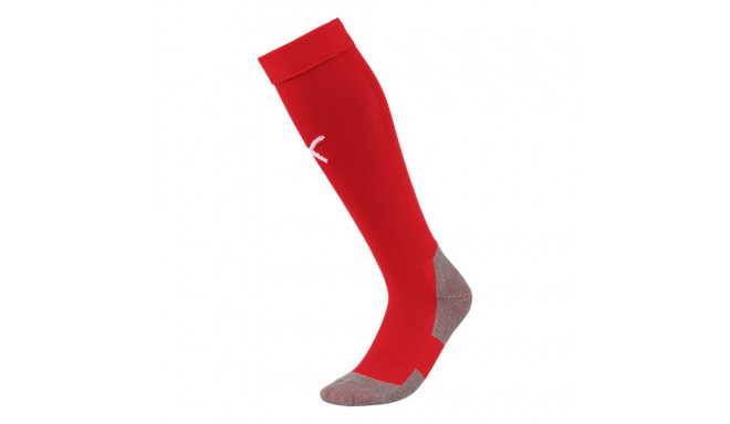 Getry piłkarskie Puma Liga Core Socks czerwone 703441 01 31-34