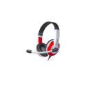 Defender Warhead G-120 Headset Wired Head-band Gaming Black, Red, White