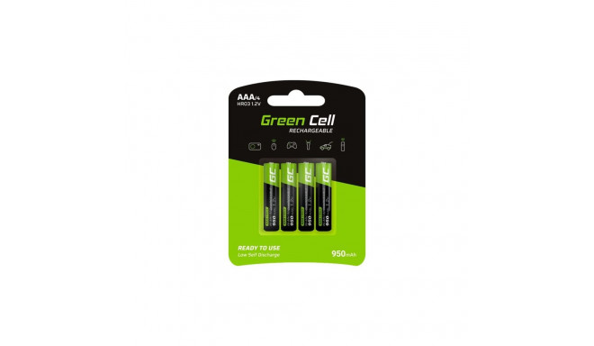 GREENCELL GR03 Green Cell 4x Akumulator AAA HR03 950mAh