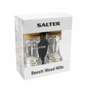 Salter 7607 WDXR Beech Wood Mills Twin