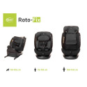 4Baby car seat ROTO-FIX i-Size 40-150 cm 0-36 kg Graphite