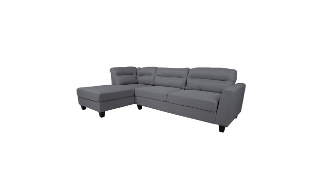 Nurgadiivan HELSINKI VN 268x158/83xH88cm, tumehall