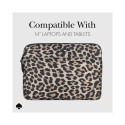 Kate Spade New York Puffer Sleeve - Pokrowiec MacBook Pro 14" / Notebook 14" (Classic Leopard)