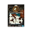 TOY 4M STICKERS SET GLOW DINOSAUR