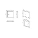 CHECK-UP DOOR (150X150, WITH LOCK)