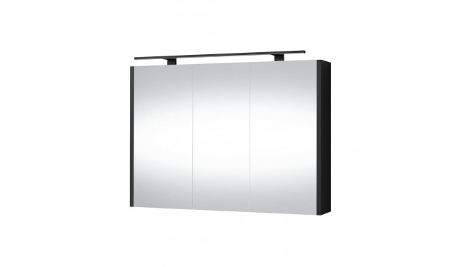 CABINET BATHROOM SV90DL-4 BLACK/GOLD OAK